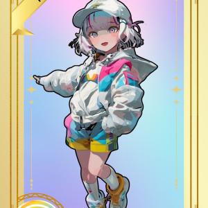 ミラクル・ミナ（SSR・トレーディングカード風） ARカード